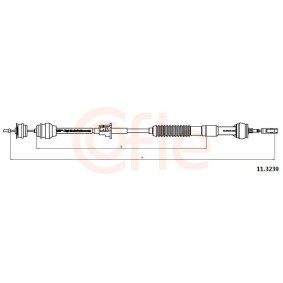 Kupplungsseil 92.11.3239 von COFLE günstig für 27,34 € online kaufen