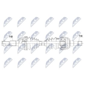 Antriebswelle NPW-PL-085 von NTY günstig für 158,34 € online kaufen