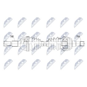 Antriebswelle NPW-PL-087 von NTY günstig für 158,82 € online kaufen