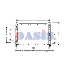 Kühler, Motorkühlung 010360N von AKS DASIS günstig für 88,98 € online kaufen