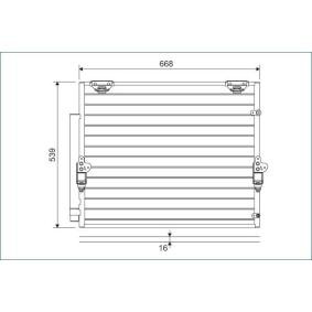 Acquista Condensatore climatizzatore da VALEO 822621 a buon mercato per soli 140,86 €