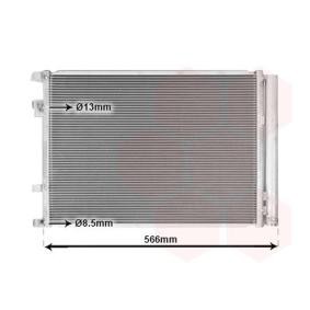 Compre Condensador de aire acondicionado de VAN WEZEL online para Rio IV Furgón / Hatchback (YB, SC, FB) a precios moderados
