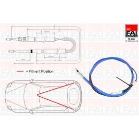 Handbremsseil FBC0013 von FAI AutoParts günstig für 17,09 € online kaufen