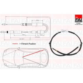 Handbremsseil FBC0017 von FAI AutoParts günstig für 17,53 € online kaufen