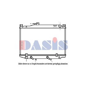 Compre Radiador de AKS DASIS online para CARINA (TA4L, TA6_L) a preços moderados