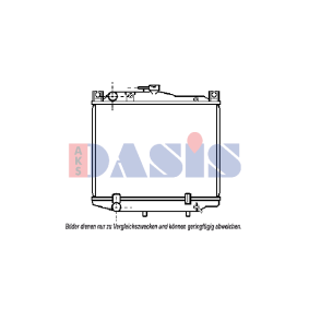 Compre Radiador de AKS DASIS online para CARINA (TA4L, TA6_L) a preços moderados