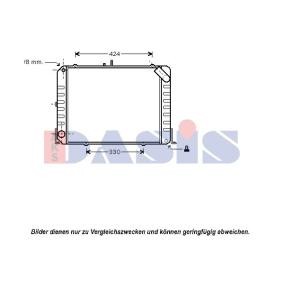 Achetez des Radiateur de chez AKS DASIS en ligne pour HIACE III Camionnette (YH7_, LH6_, LH7_, LH5_, YH5_, YH6_) à prix modérés