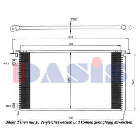 Compre Radiador, arrefecimento do motor da AKS DASIS 390240T a um preço baixo por 773,50 €