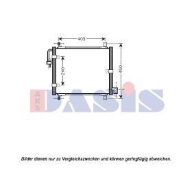 Acquista Condensatore climatizzatore da AKS DASIS 512004N a buon mercato per soli 97,53 €