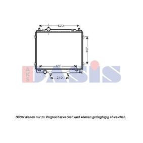 Acquista Radiatore motore da AKS DASIS 560041N a buon mercato per soli 117,45 €