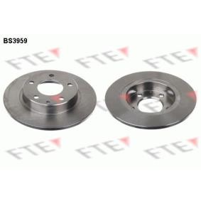 Bremsscheibe 9072700 von FTE günstig für 34,32 € online kaufen