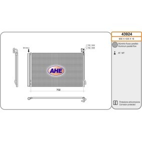 Compre Condensador, ar condicionado da AHE 43924 a um preço baixo por 240,17 €