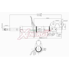 Acquista Ammortizzatore da AP XENERGY X311333 a buon mercato per soli 97,56 €