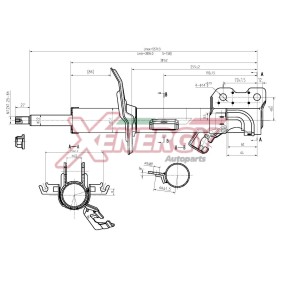 Acquista Ammortizzatore da AP XENERGY X754339 a buon mercato per soli 108,64 €