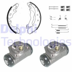 Achetez des Kit de freins, freins à tambours DELPHI KP846 à prix pour 76,26 €