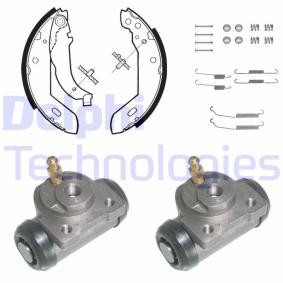 Achetez des Kit de freins, freins à tambours DELPHI KP871 à prix pour 52,33 €