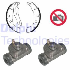 Achetez des Kit de freins, freins à tambours DELPHI KP877 à prix pour 64,36 €