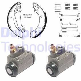 Achetez des Kit de freins, freins à tambours DELPHI KP923 à prix pour 115,84 €