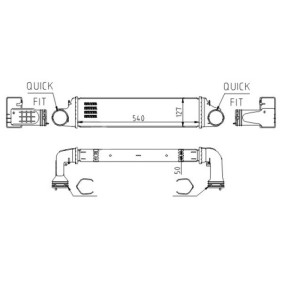Ladeluftkühler 612 494 von HART günstig für 99,03 € online kaufen