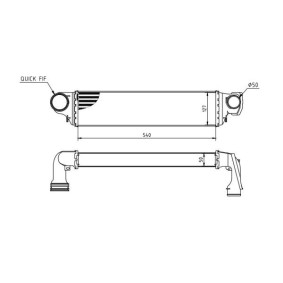 Ladeluftkühler 612 718 von HART günstig für 92,62 € online kaufen