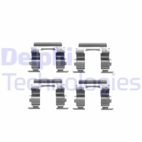 Compre Kit de accesorios, pastillas de frenos de DELPHI online para MAXIMA Station Wagon a precios moderados
