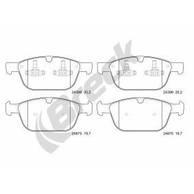Achetez des Plaquettes de frein BRECK 24399 00 553 00 à prix pour 51,82 €