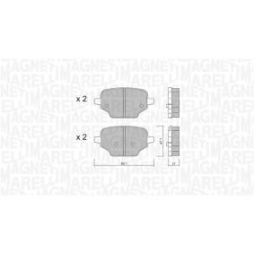 Bremsbeläge 363916061220 von MAGNETI MARELLI günstig für 67,82 € online kaufen