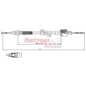 Kupplungsseil des Herstellers METZGER - Originalware Artikelnummer: 10.2445