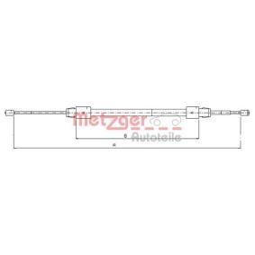Handbremsseil 10.9323 von METZGER günstig für 8,91 € online kaufen