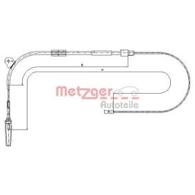 Handbremsseil 10.9328 von METZGER günstig für 16,73 € online kaufen