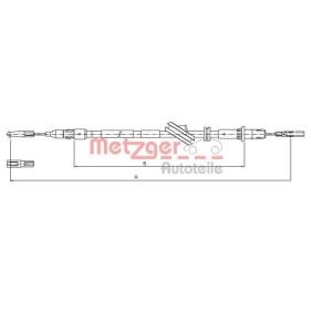 Handbremsseil 10.9444 von METZGER günstig für 16,38 € online kaufen