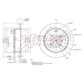 Osta Jarrulevy AP XENERGY:llä X601507 edullisesti hintaan 31,67 €