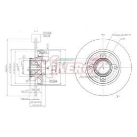 Compre Disco de travão da AP XENERGY X601518 a um preço baixo por 85,65 €