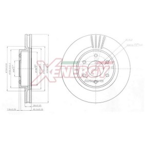 Acquista Disco freno da AP XENERGY X602871 a buon mercato per soli 50,14 €