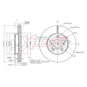 Osta Jarrulevy AP XENERGY:llä X602916 edullisesti hintaan 51,05 €