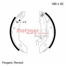 Acquista Kit ganasce freni da METZGER MG 392 a buon mercato per soli 20,98 €