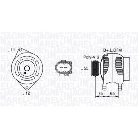 Lichtmaschine 063377014010 von MAGNETI MARELLI günstig für 232,60 € online kaufen