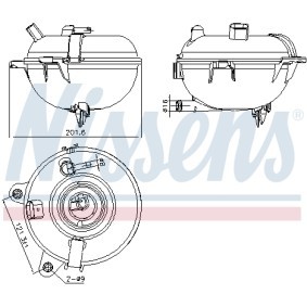 Comprar Depósito compensación, refrigerante de NISSENS 996130 a bajo precio de 28,00 €