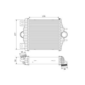 Ladeluftkühler von VALEO für Range Rover Sport (L494) günstig online kaufen