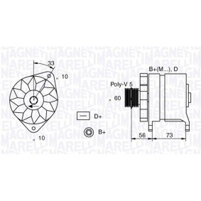 Kühler, Motorkühlung 350213749000 von MAGNETI MARELLI günstig für 98,38 € online kaufen