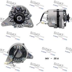 Køb Generator af SIDAT A12DE0658A2 til den lave pris 1092,91 DKK