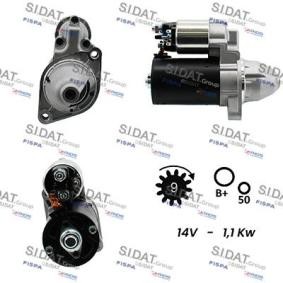 Anlasser S12BH0148A2 von SIDAT günstig für 120,81 € online kaufen