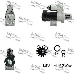 Anlasser S12BH0679A2 von SIDAT günstig für 166,23 € online kaufen