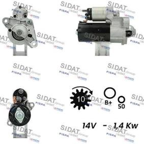 Anlasser S12BH0742A2 von SIDAT günstig für 111,04 € online kaufen