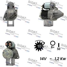 Köp Startmotor av SIDAT S12MH0346A2 till det låga priset 1971,34 kr