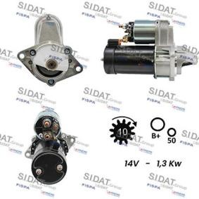 Köp Startmotor av SIDAT S12VA0025A2 till det låga priset 856,64 kr