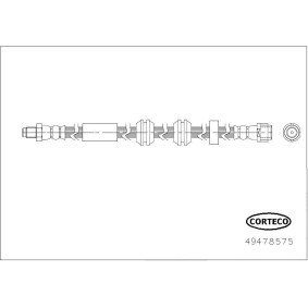Bremsschlauch 49478575 von CORTECO günstig für 24,24 € online kaufen