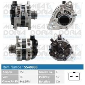 Lichtmaschine 5540833 von MEAT & DORIA günstig für 330,35 € online kaufen