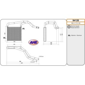Comprar Radiador de calefacción de AHE 94120 a bajo precio de 106,49 €