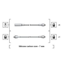 Osta Sytytysjohtosarja MAGNETI MARELLI:llä 941318111031 edullisesti hintaan 22,23 €